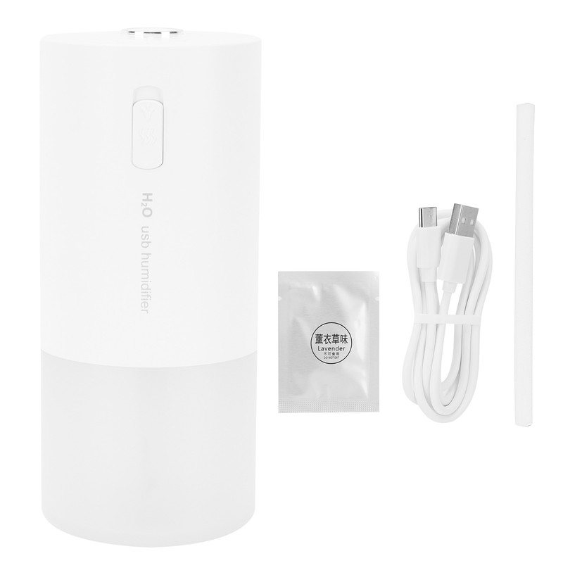 300ML Humidifier Desktop USB Charging Aromatherapy Diffuser with Night Light