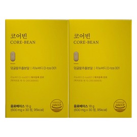Eurodiet Core Bean Eurodiet Vine Red Bean Extract Powder 600mg x 30 tablets (2) / 코어빈 유로디에트 덩굴팥 추출분말 600mg x 30정 2개