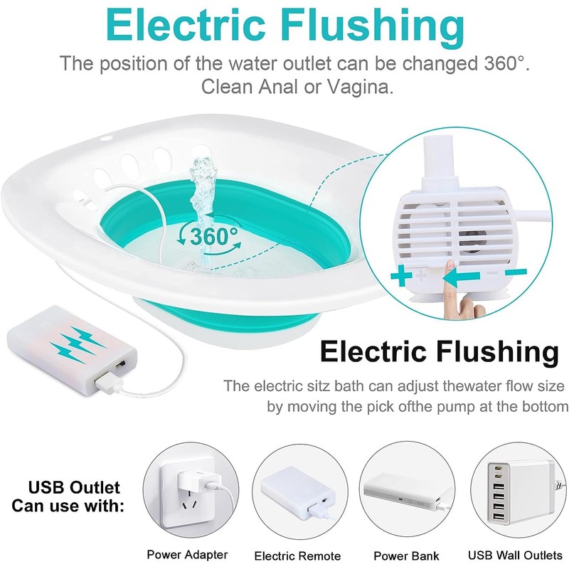 Electric Sitz Bath, Sitz Bath for Hemorrhoids, Sitz Bath for