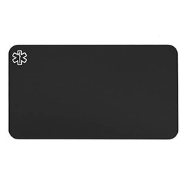 StickyJ Engravable Aluminum Medical ID Wallet Card (Black)