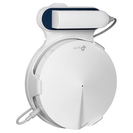 Wall Mount for TP-Link Deco M9 Plus Home WiFi System, Simple and Robust Wall Mount Stand Holder for TP-Link Deco M9 Plus Holder with Cable Management, No Messy Cables (Blue)