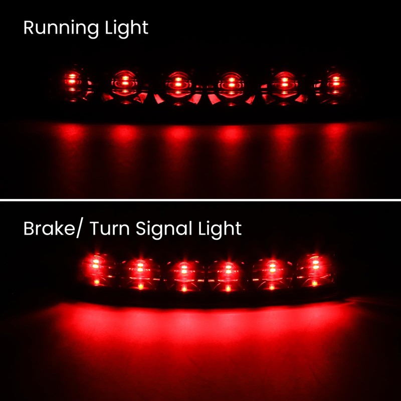LED Saddlebag Tail Lights for Harley, Saddlebag Running Brake Light