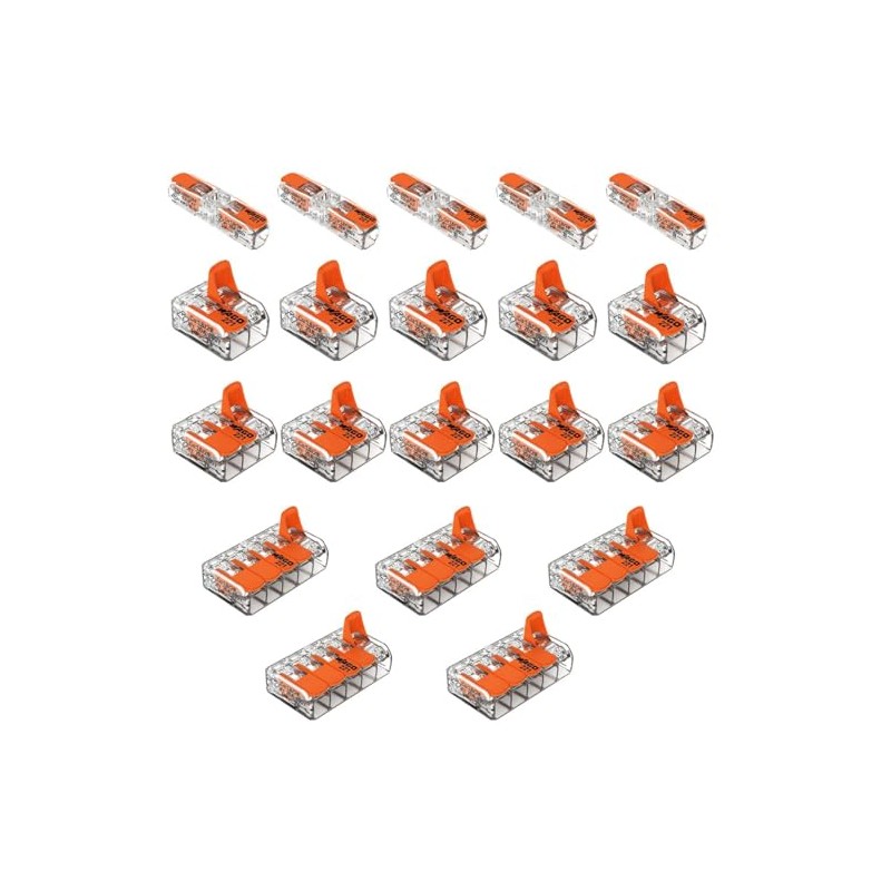 WAGO 221 Starter Set | 20 x Connection Clamps |