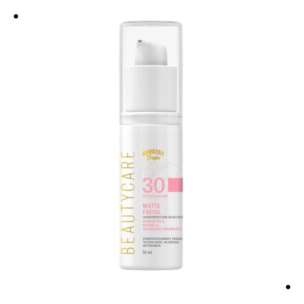 Protector Solar Facial Beauty Care Matte FPS 30 Loción 50ml