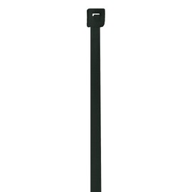 Partners Brand PCTUV718 UV Cable Ties, 18#, 7", Black (Pack of 1000)
