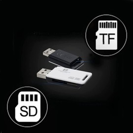 YNR SD Memory Card Reader SDHC SDXC USB 2.0 Camera Adapter