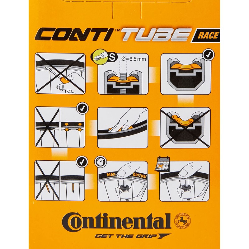 Continental Race 28 700 x 20-25c Road Bike Inner Tubes