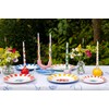 Talking Tables Bon Appetit Handmade Enamel Dinner Plate with Tomato