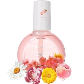 ARZER Aceite Perfumado Para Cutícula De Melocotón, Aceite De Cutícula Con Flores, Aceite De Cutícula Para Uñas, Cepillo Aceite De Cutícula Para Uñas, Aceite Nutritivo Para Uñas Y Cu