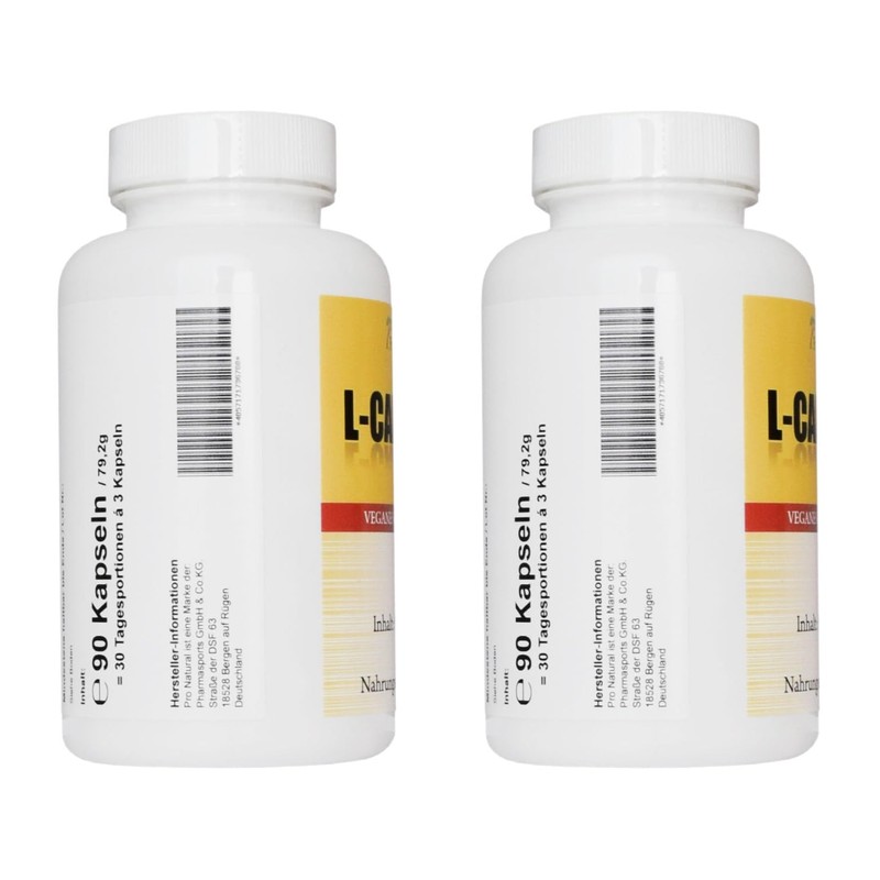 L-Carnosine 500mg Pure Carnosin per capsule, 180 Vegetarian Tablets (2