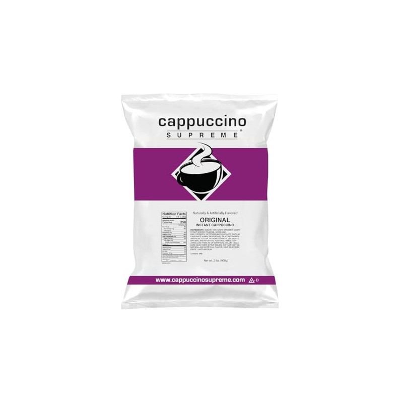 Cappuccino Supreme 2 lb bag Original Instant Cappuccino Mix