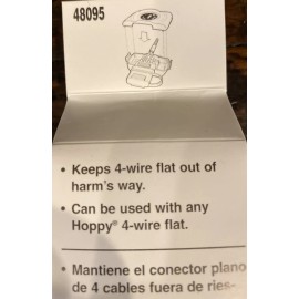Hopkins 48095 Magnet Trailer Wiring 4 Flat Plug Mag flat Plug Protector