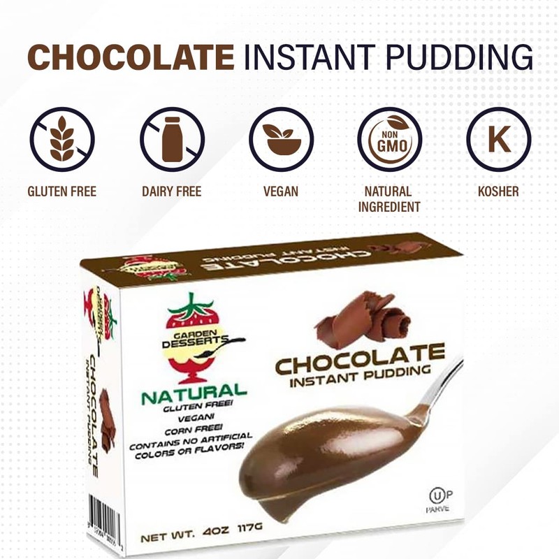 Instant Chocolate Pudding Mix - All Natural Chocolate Pudding Mix
