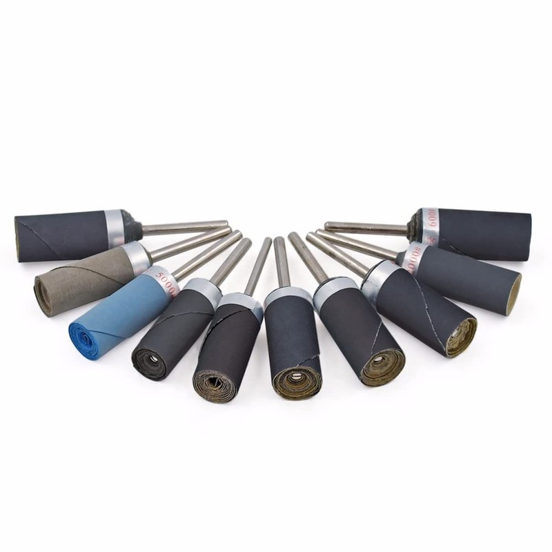 Sanding Sticks 1200 Grit Polishing Stick Roller Sanding Drums Sleeves