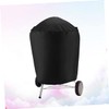 Abaodam BBQ Oven Cover Outdoor Rust Ultraviolet Furniture Easy to