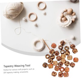 IWOWHERO 1 Set DIY Cotton Thread Material Hand Woven Macrame Kit Strong Ropes for Flowerpot Hangers Bags Curtains