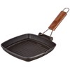 Risoli Saporella Sandwich Maker Non-Stick, Aluminium, black, 20 x 20