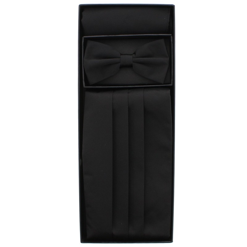 Zac's Alter Ego Men's Matching Bow Tie, Pocket Square &