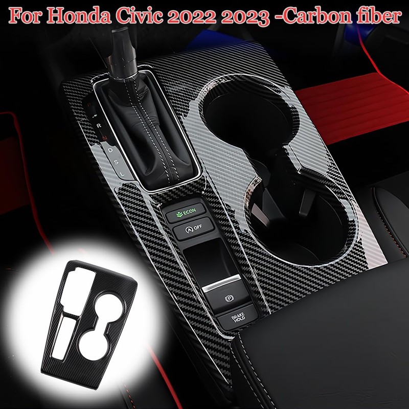 MUXEE 11th Gen Civic Center Console Frame Gear Shift Panel