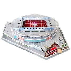 Habarri Stadium Puzzle 3D - 3D Puzzle Stadium - 3D Football Stadium for Children and Adults - Model of a Football Stadium - Model Building - 85 Elements