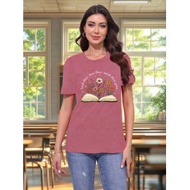 Teach Them Love Them Watch Them Grow T-Shirts Women Floral Teacher Shirts Casual Mama Life Tee