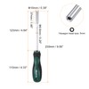 sourcing map 2pcs Metric Nut Driver 5mm CR-V Non-Magnetic Tip