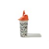 Tupperware Baking Mix-Fix Shake-It 600 ml Salmon Cow Motif Shaker