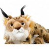 Carl Dick Lynx lying approx. 28 cm plush toy, stuffed