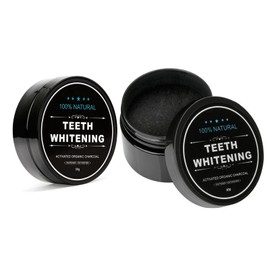 Lythor Teeth Whitening Charcoal Powder, Teeth Whitener Powder Oral Care Sets Natural Coconut, No Hurt on Enamel or Gum (2)