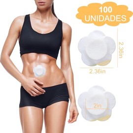 100uds Parches Autoadhesivos de Aceite de Ricino para Ombligo | Paño Spunlace Absorbente de castor oil patches,Autoadhesivo Parches de Aceite Ricino丨a