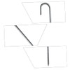 GRIRIW Heavy Duty Stakes for Trampolines Design Durable Ground Anchors