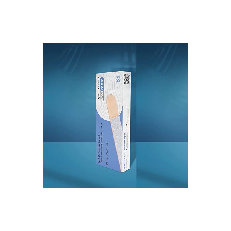 Nail File Disposable White Staleks PRO papmAm Files on a