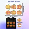 ANATTASOUL Autumn Rhinestone Iron on Transfer Pumpkin Bling Diamond Hotfix