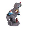 Garden Statue Dinosaur Eating Goblins Resin Art Sculpture for Outdoor