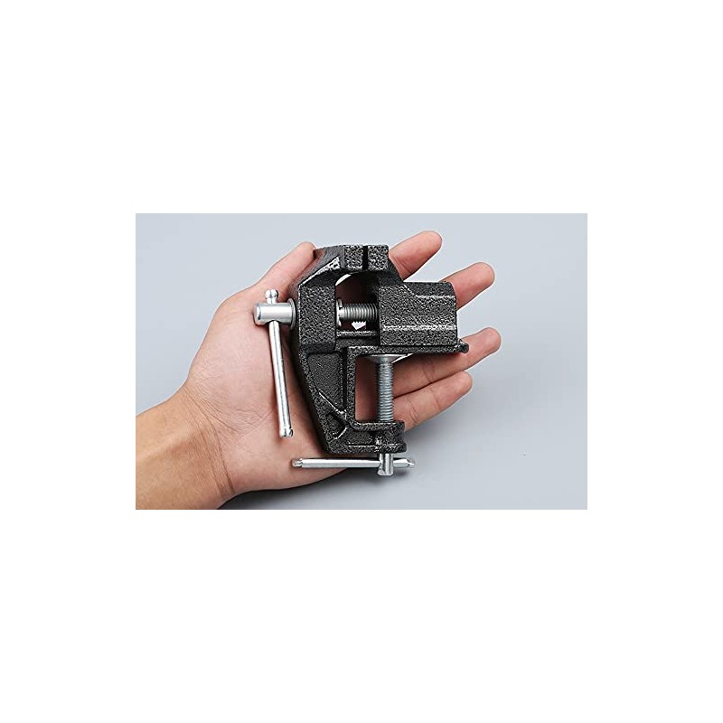 BUYSK Mini Table Bench Vice Clamp for Jewelry Model Making