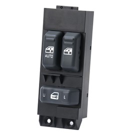 Front Drive Side Power Window Master Control Switch for 1999-2002 Chevy Silverado, GMC Sierra 1500 2500 3500 2-Doors Pickup Truck Replaces OE#15047637 Power Window Switch Button