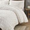 Madison Park Blair Ruched Faux Fur Comforter Set - Luxurious