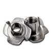 PROTECH Pack of 10 Drive-In Nuts with 4 Drive-In Tips,