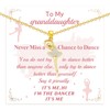 FANCIBAND Granddaughter Gifts from Grandma, Dance Recital Gifts For Girls