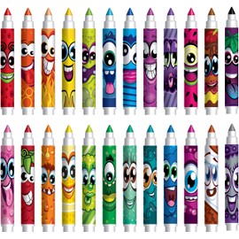 Scentos - Marcadores de punta ancha perfumados - 24 unidades