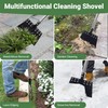 CKLT Ice Shovel 65in Flat Shovel with Spring Steel Blade