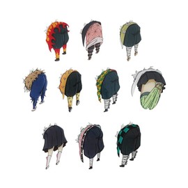 CoolChange 10 Fridge Magnets with Legs by Tanjiro, Nezuko etc. for Kimetsu no Yaiba Fans