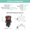 QTEATAK Inline Cord Switch DPST AC/DC 20A-125V, 16A-250V, 30A-24V, 35A-12V,