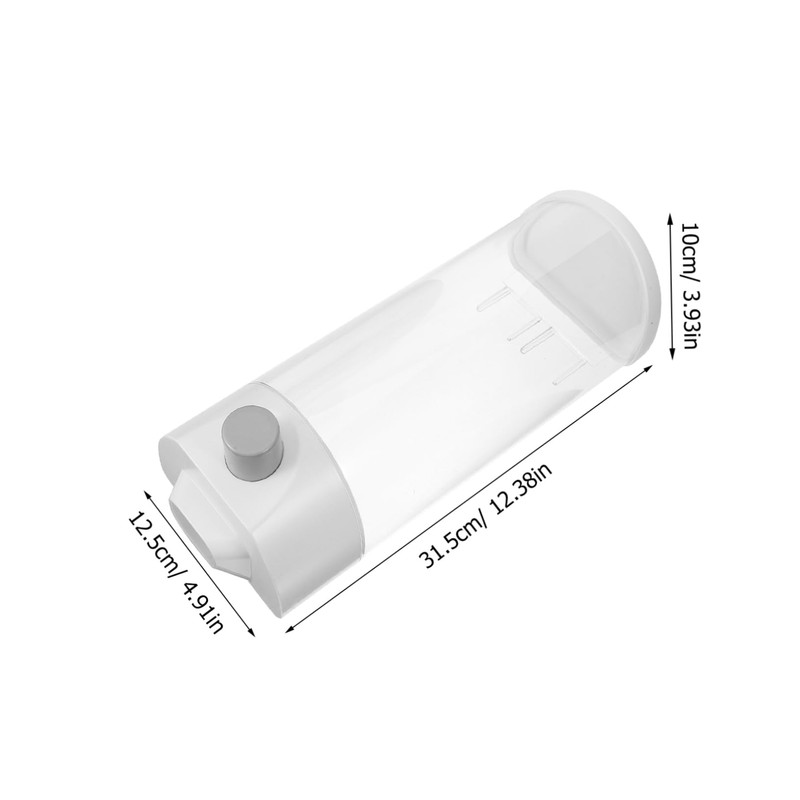ULTECHNOVO Punch Laundry Beads Holder Capacity Transparent Sub Box for