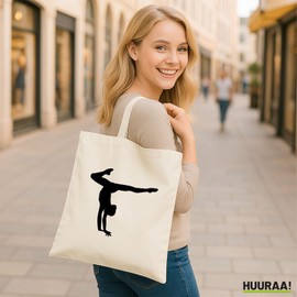 Huuraa Bag Gymnastics Gift 10 Litres Natural Cotton Gymnastics Accessory