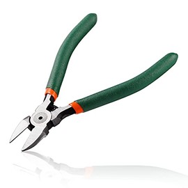 LEONTOOL Mini Nipper Thin Blade Nipper Wire Cutting Tool Plastic Model For Model Gates Professional Total Length 4.9 inches (124 mm)