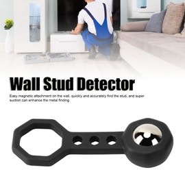 Stud Ball Magnetic Stud Finder,Stud Finder Wall Scanner,Metal Stud Finder Tool for Walls Detected and Located,for Drywall,Ceramic Tiling,Wood (Black)