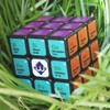Speed Cube 3x3x3 Chemical Elements Magic Cube Puzzles,Creative Educational Toys