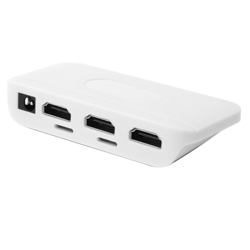 HDMI Compatible Splitter 1 Input to 2 Outputs Mini 1080P
