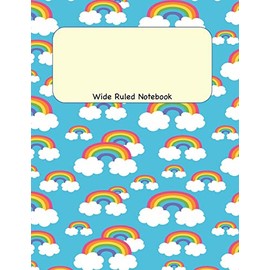 Wide Ruled Notebook: 8.5 x 11 Journal 100 Pages
